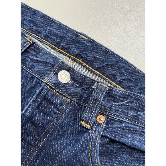 Levi’s 501XX Selvedge Jeans Button Fly Dark Wash Redline Denim Men 36x34 - Picture 13 of 16